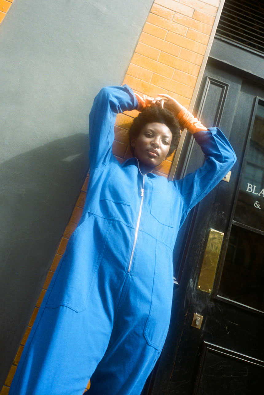 Dominic Boilersuit Cobalt