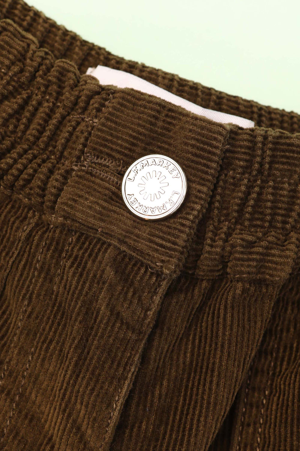 Beckett Crop Trouser Dark Olive