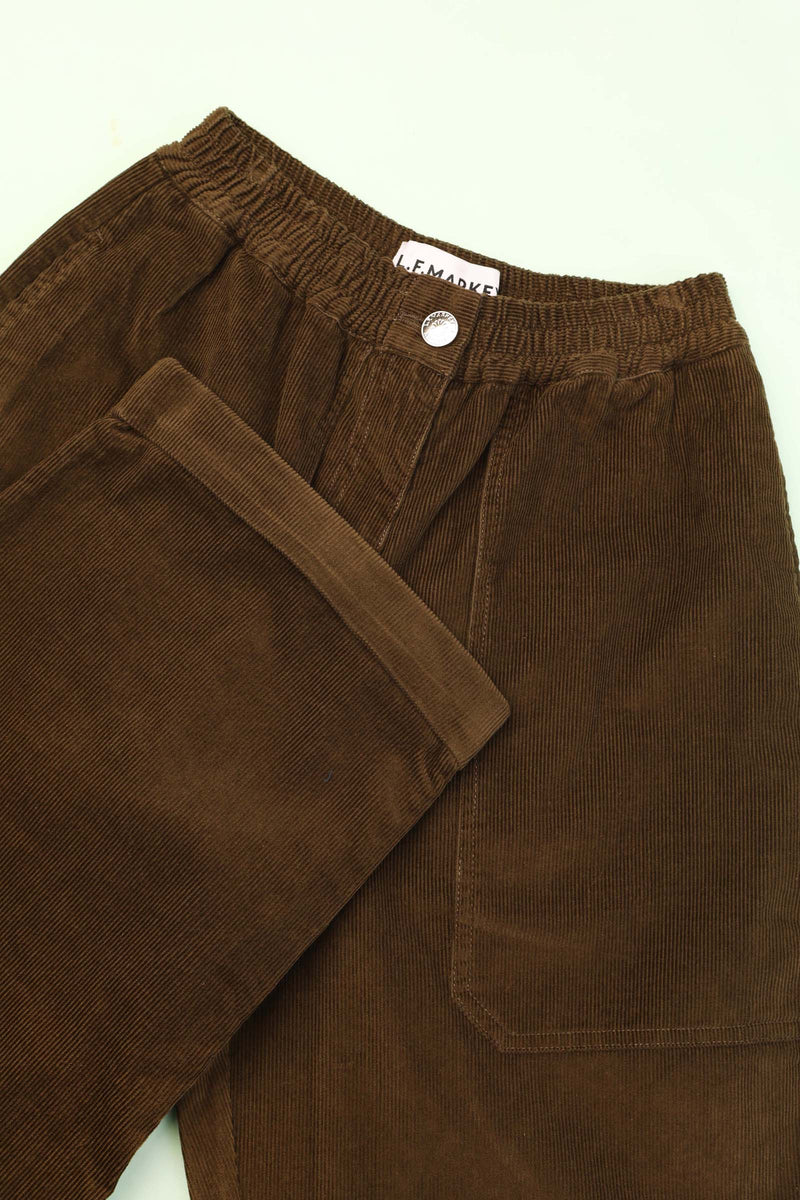 Beckett Crop Trouser Dark Olive