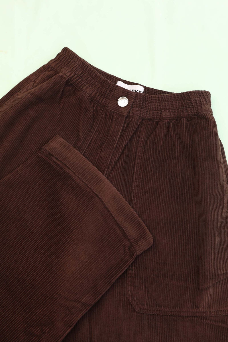 Beckett Crop Trouser Umber