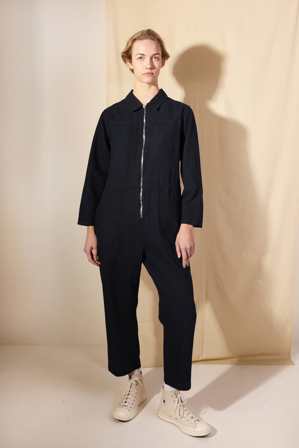 Dominic 连体服 海军蓝