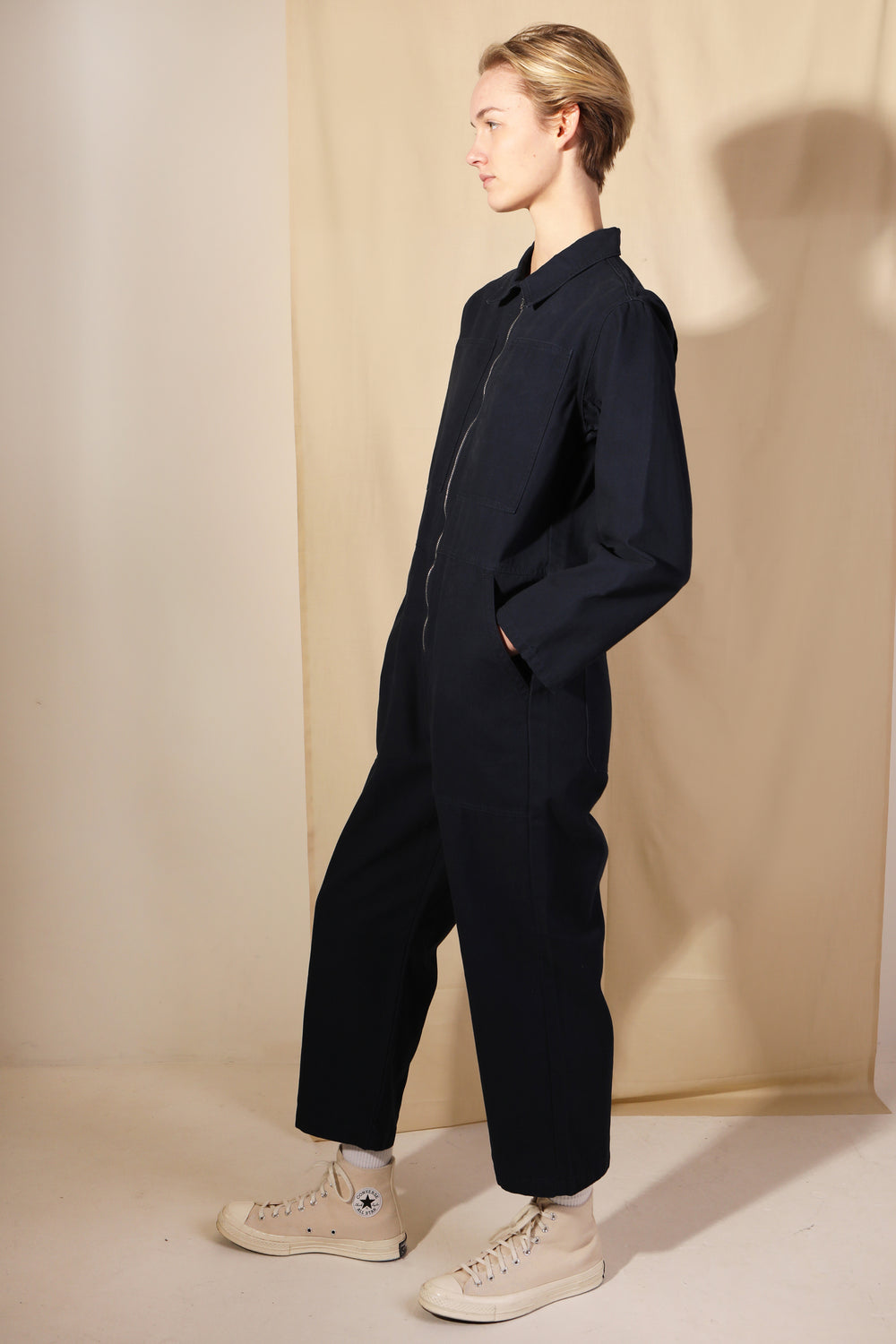 Dominic 连体服 海军蓝