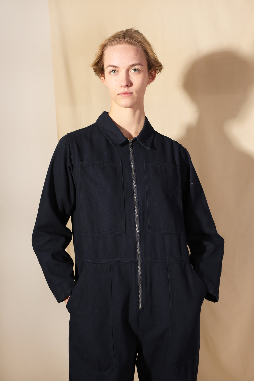 Dominic 连体服 海军蓝