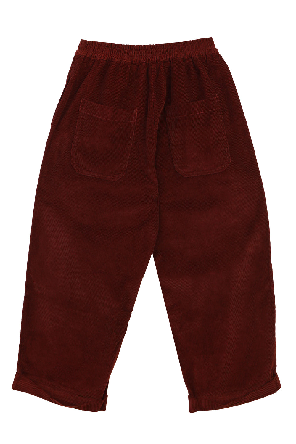 Beckett Crop Trouser Oxblood