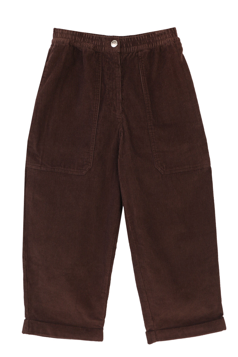 Beckett Crop Trouser Umber