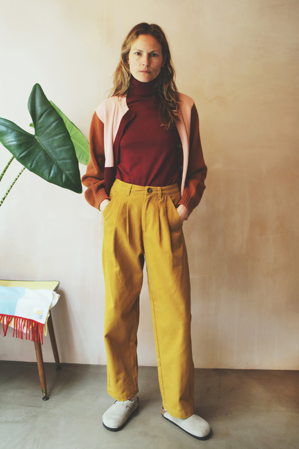 Classic Slacks Mustard