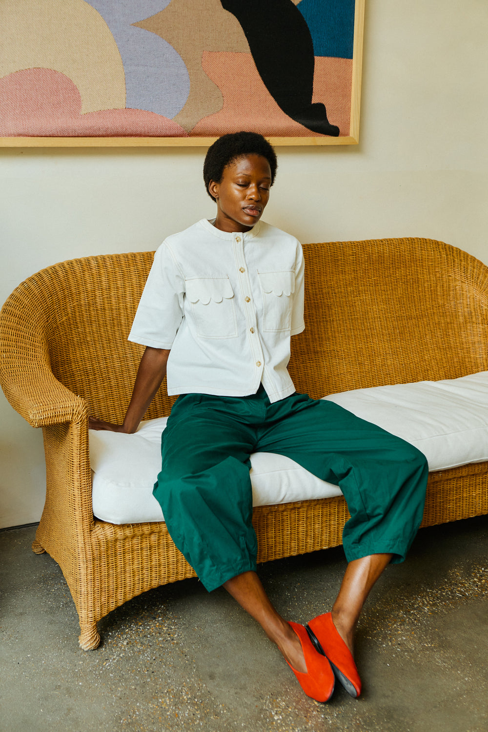 Jenkin Trouser Forest Green