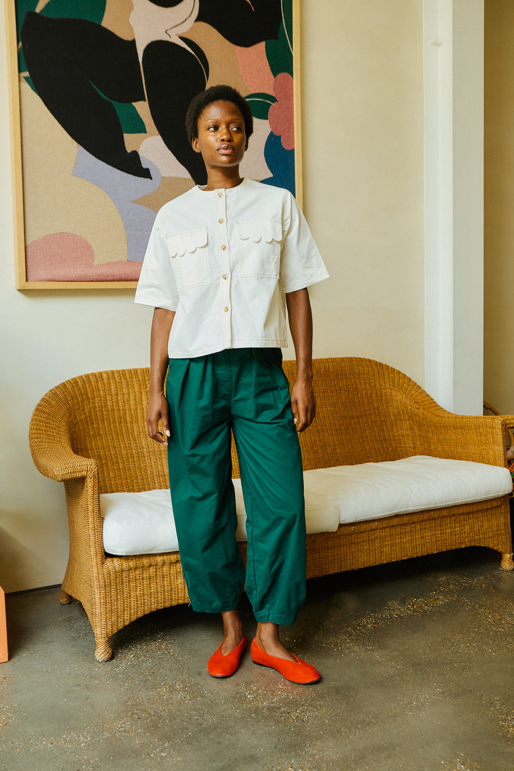 Jenkin Trouser Forest Green
