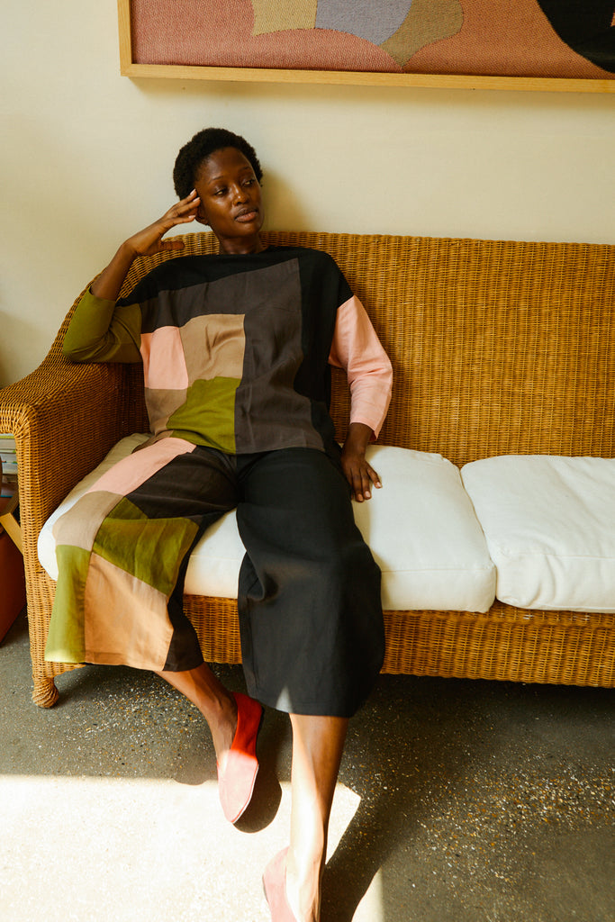 Corso Trouser Rubik Patchwork – LF MARKEY