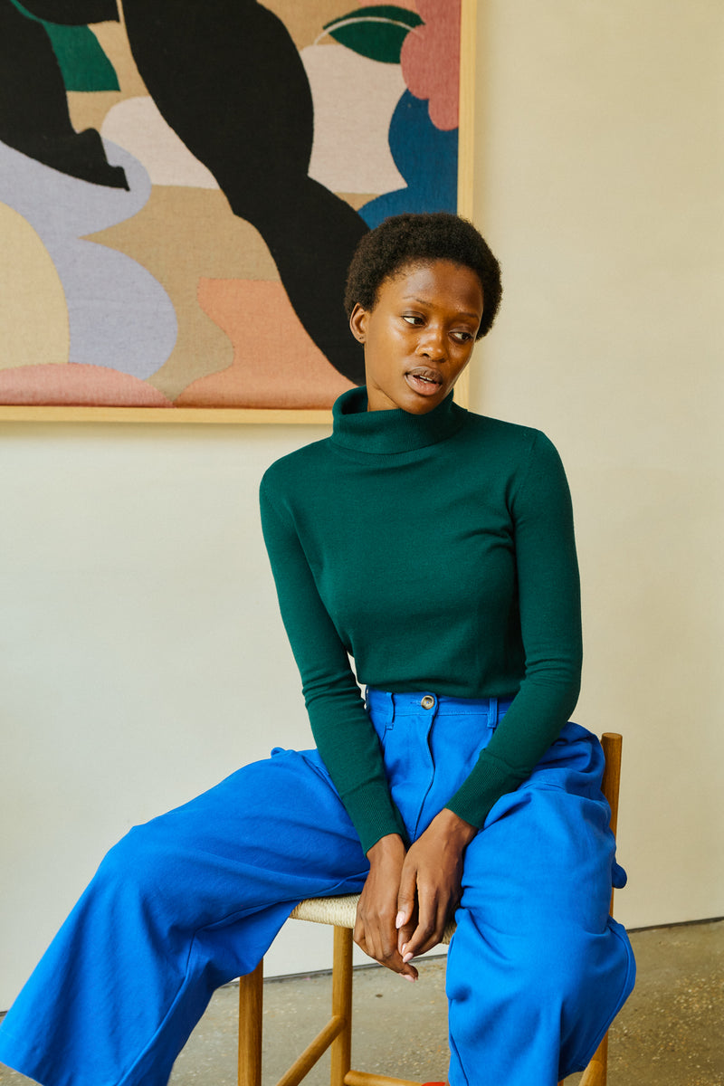 Joshua Knit Forest Green
