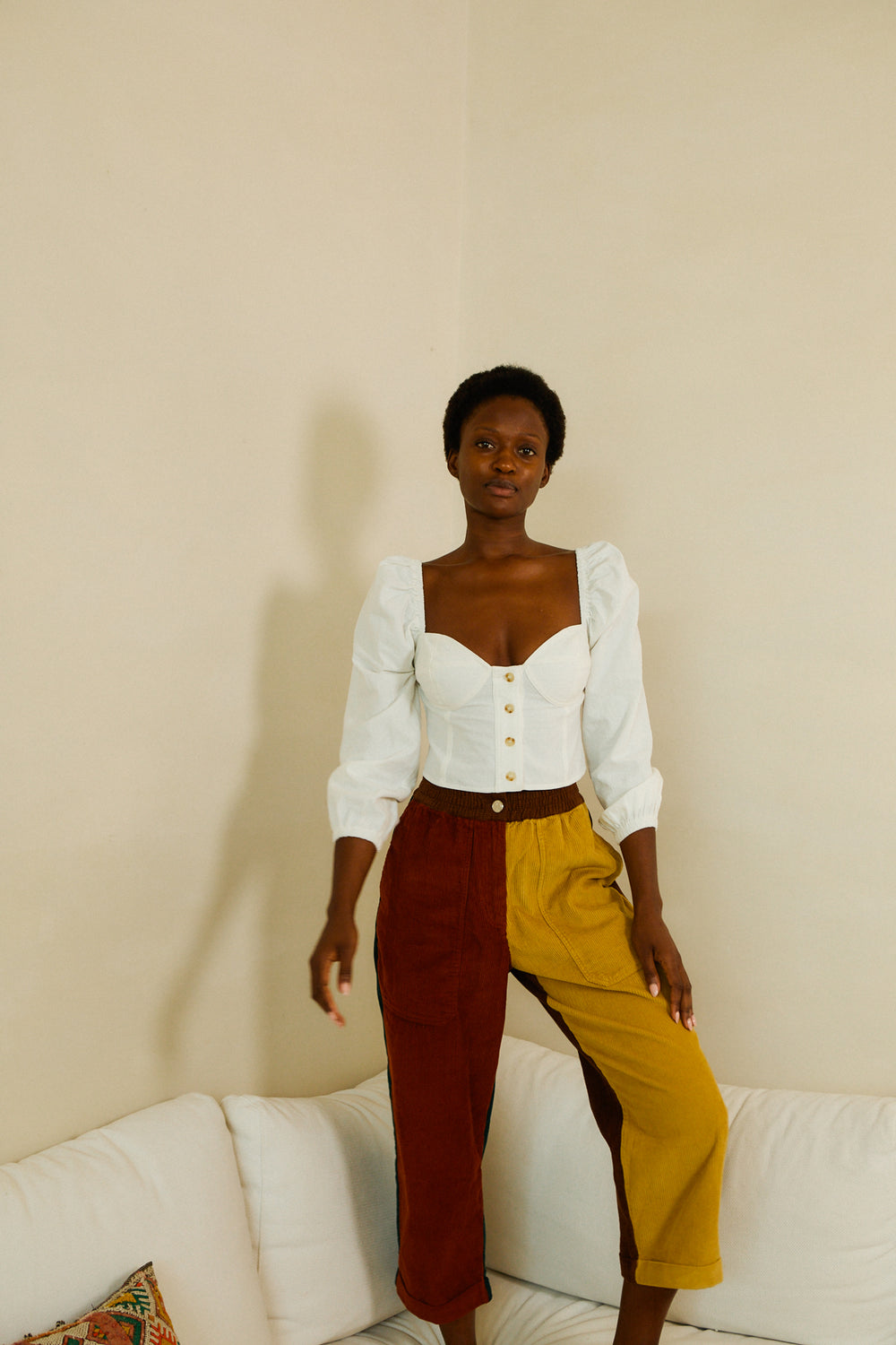 Eade Top White