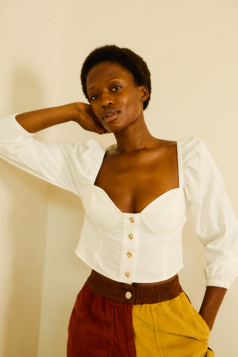Eade Top White