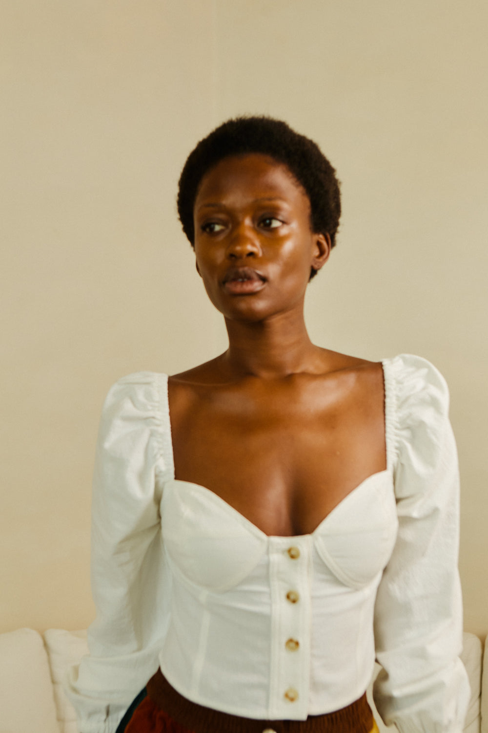 Eade Top White