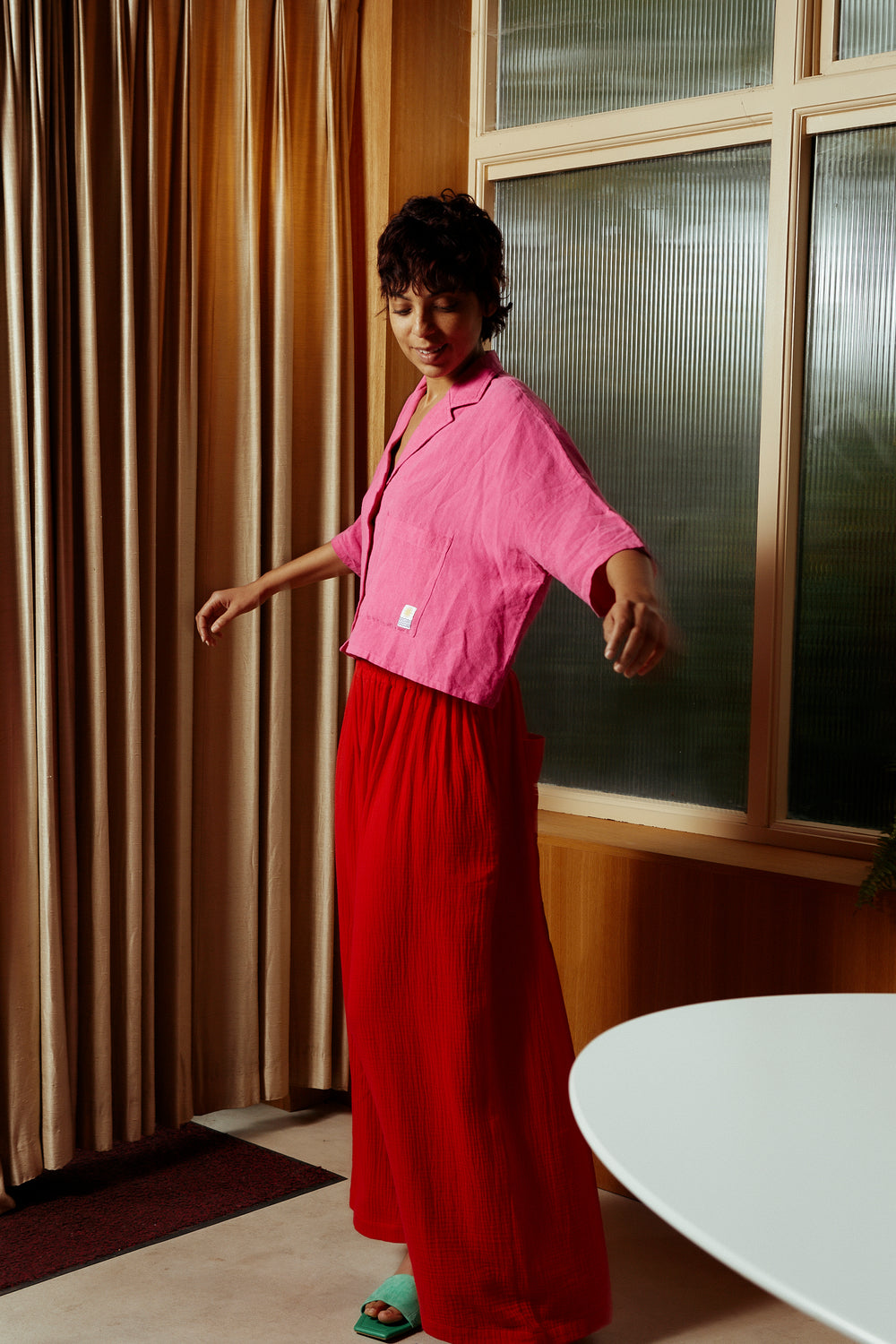 Valen Trouser Red