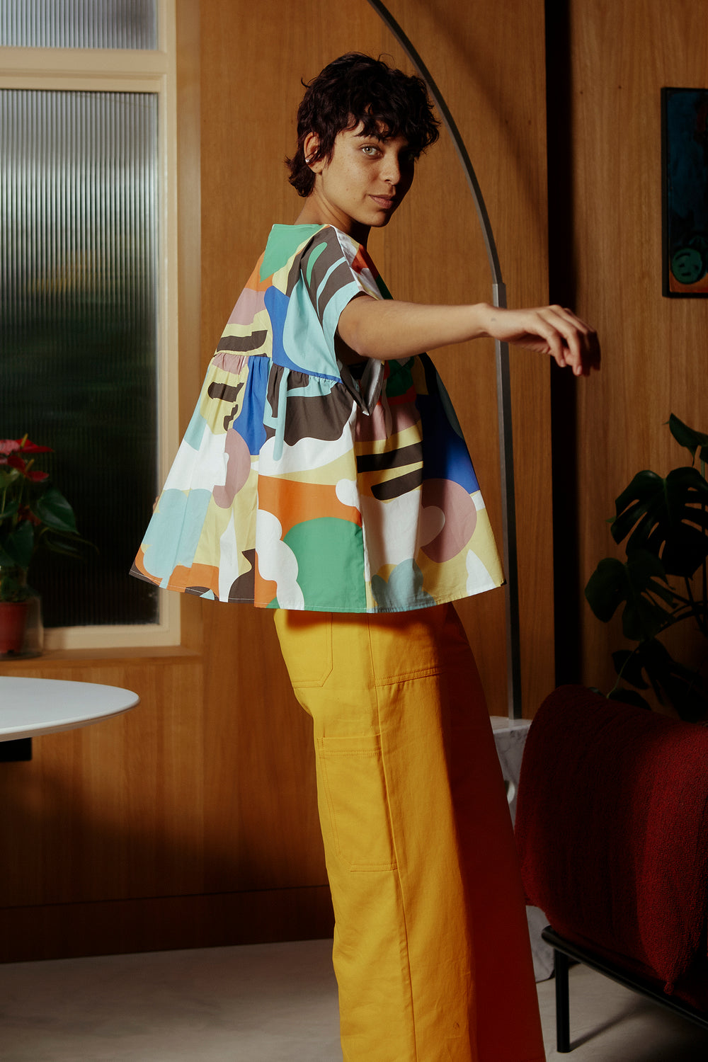Matteo Top Chroma Print