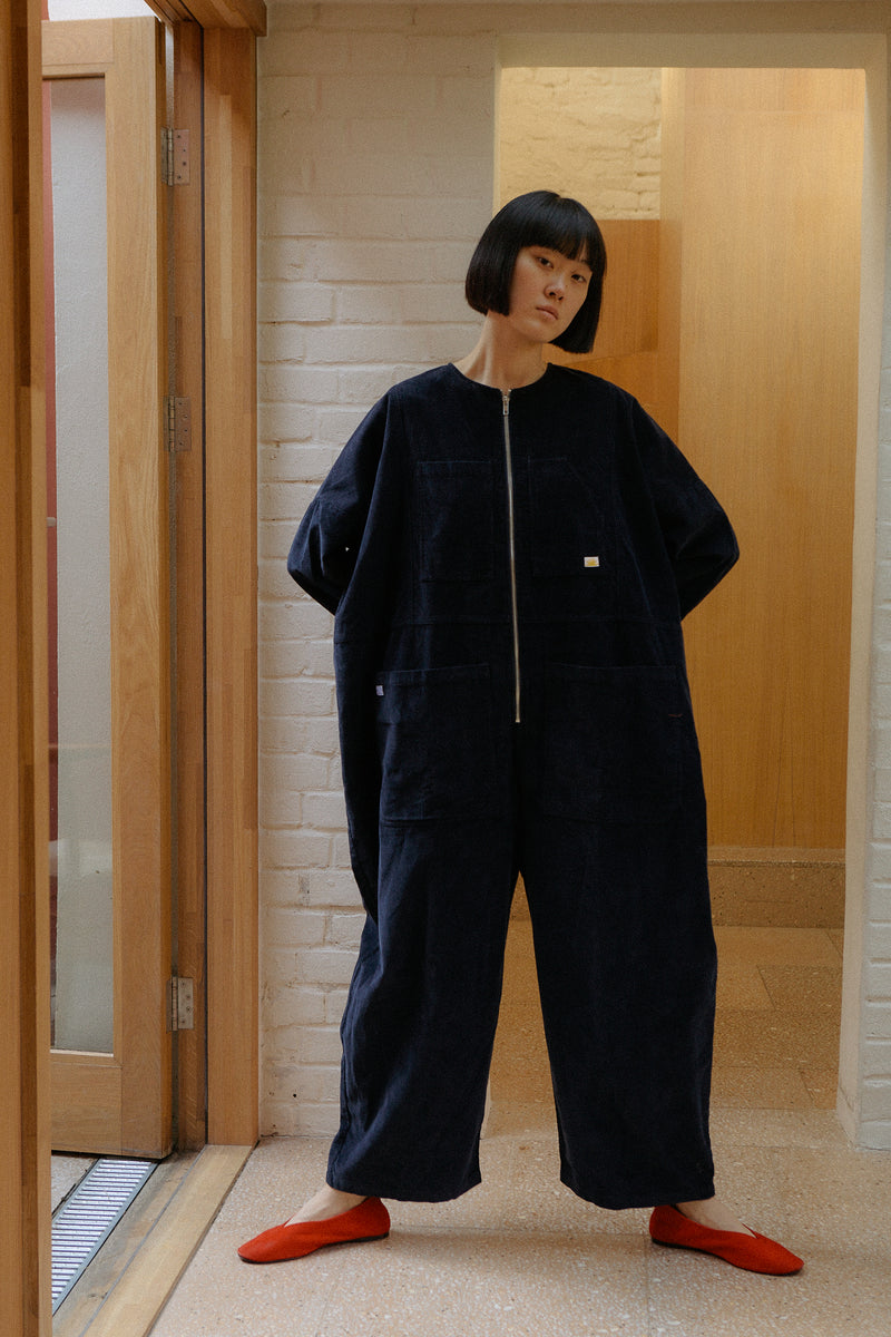 Mega Longsleeve Boilersuit Navy