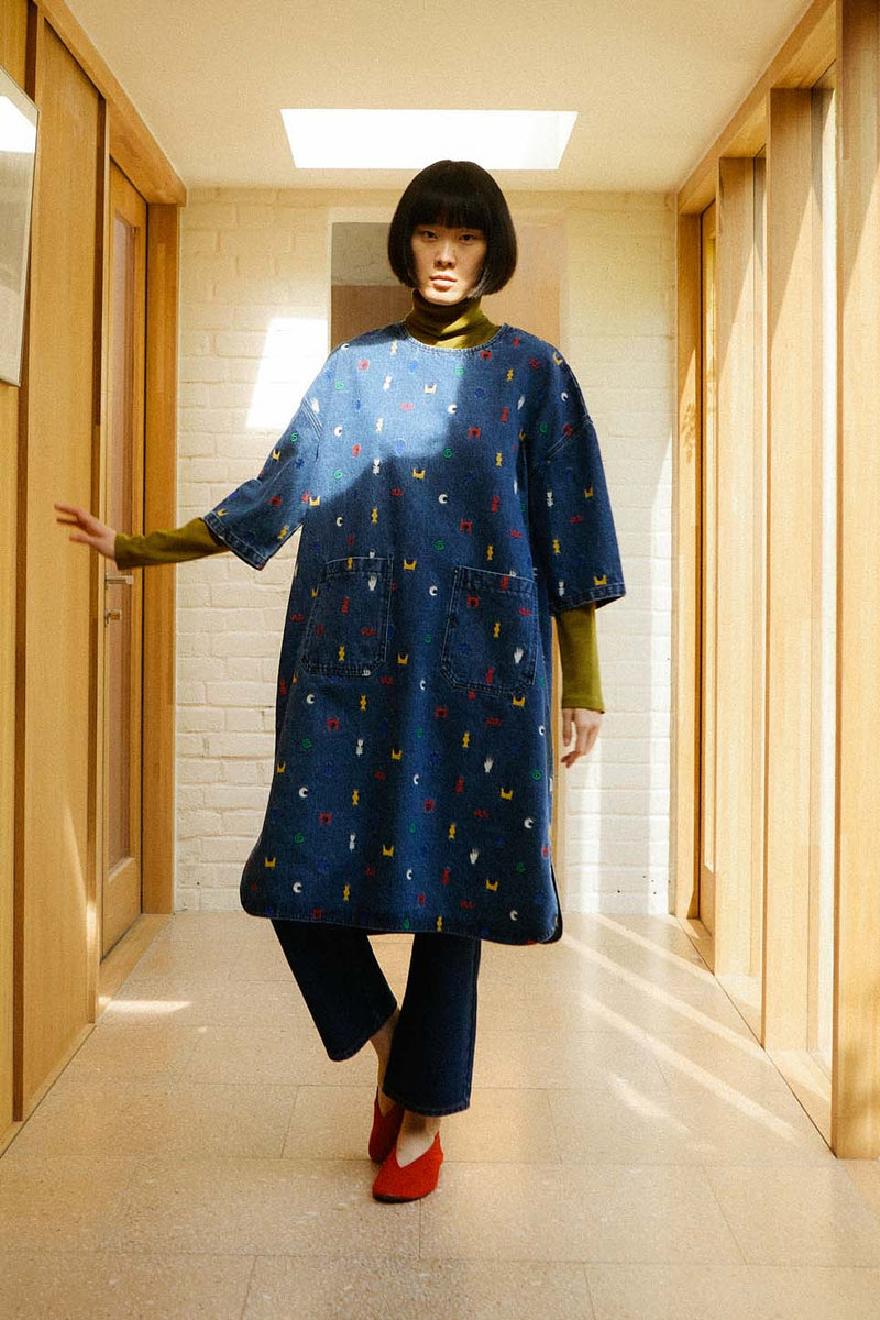 Walter Smock Multi Embroidery