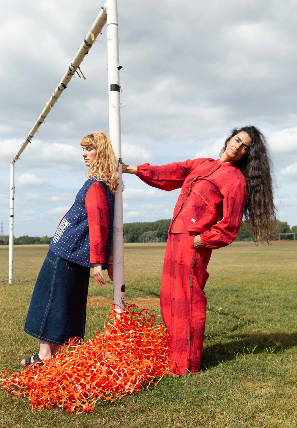 Eamon Trouser Red Gingham
