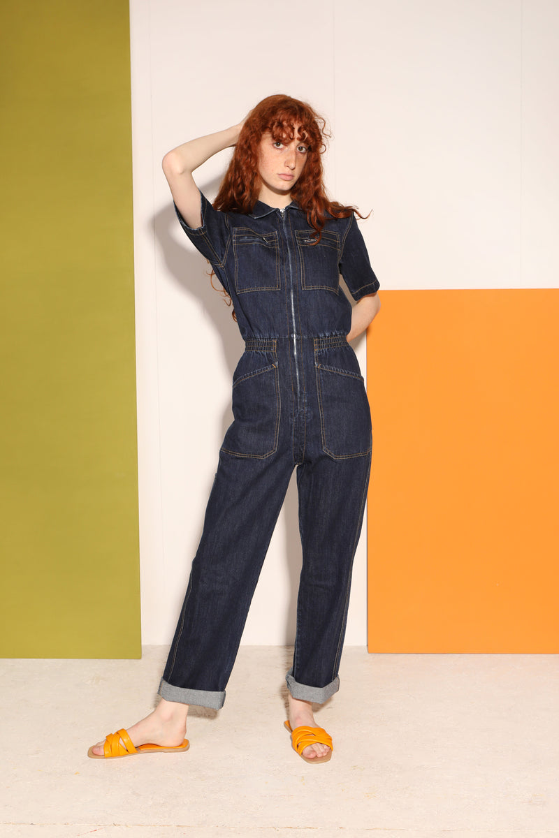 Danny Boilersuit 靛蓝修身款
