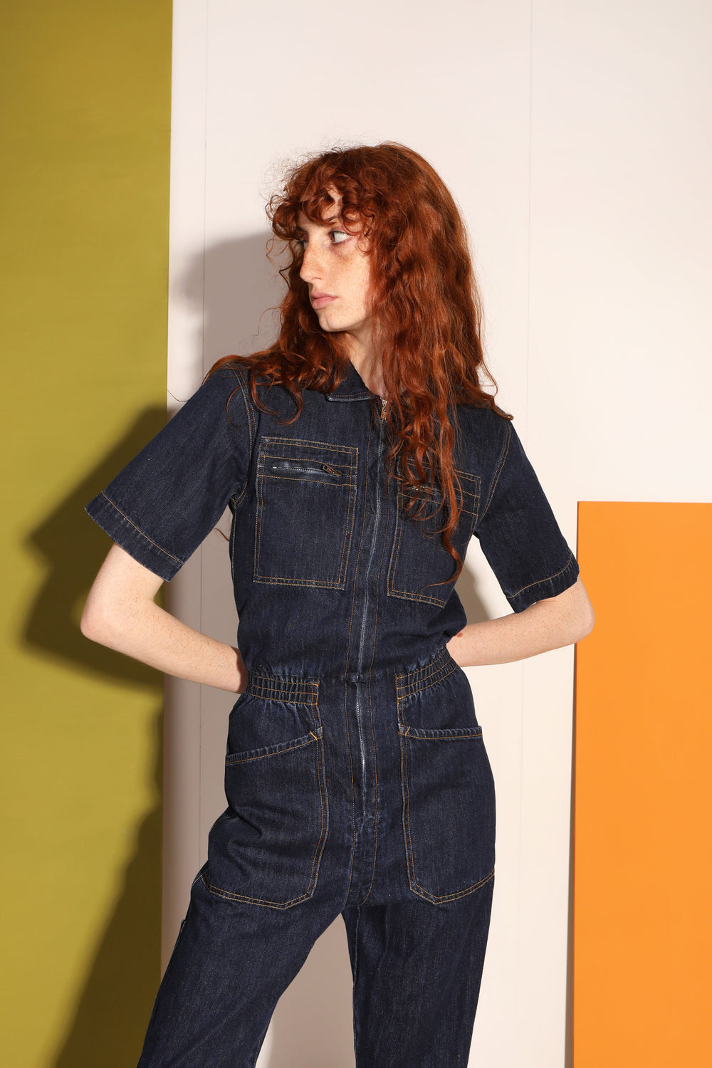 Danny Boilersuit Indigo Slim Fit