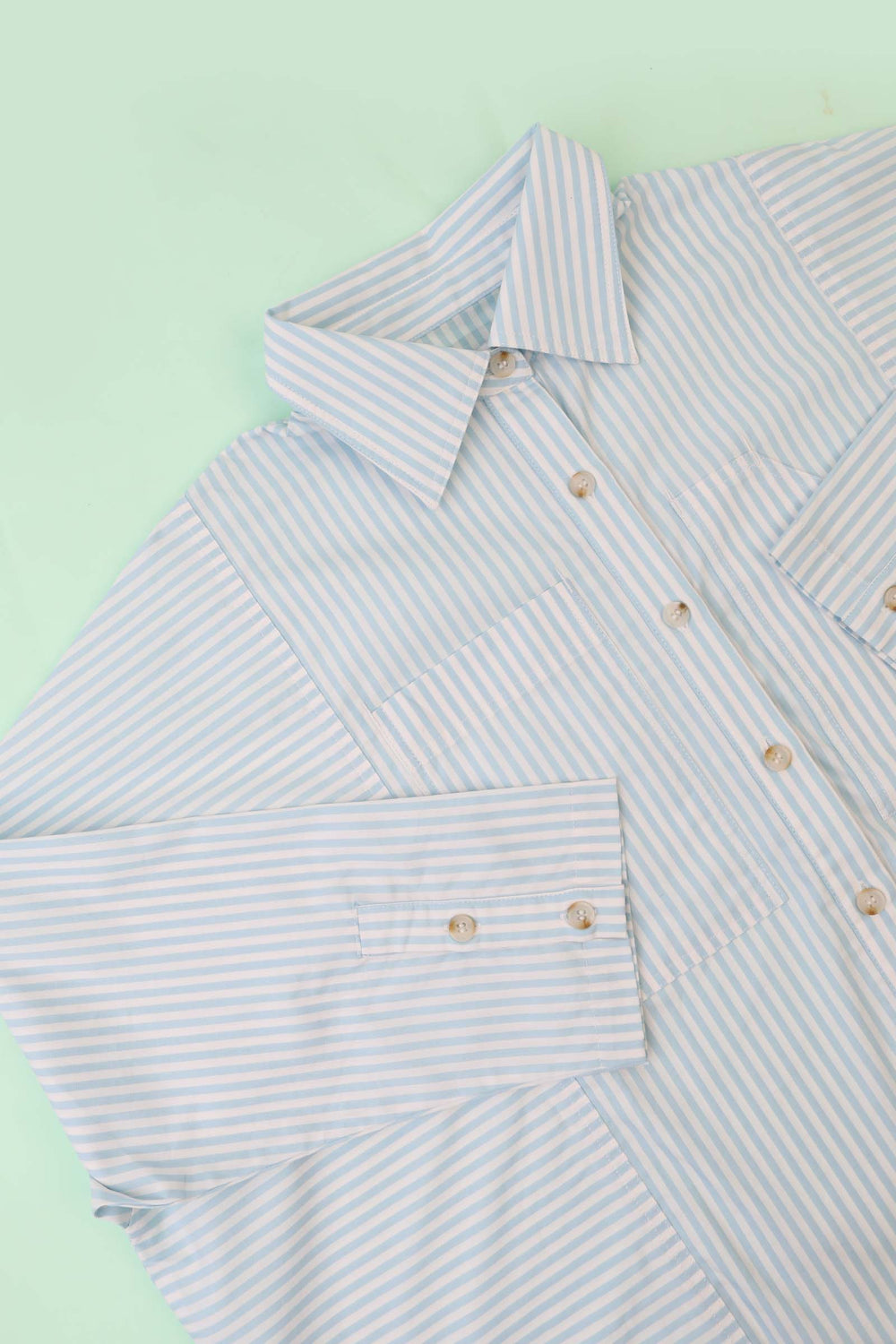 Ruskin Shirt Sky Stripe