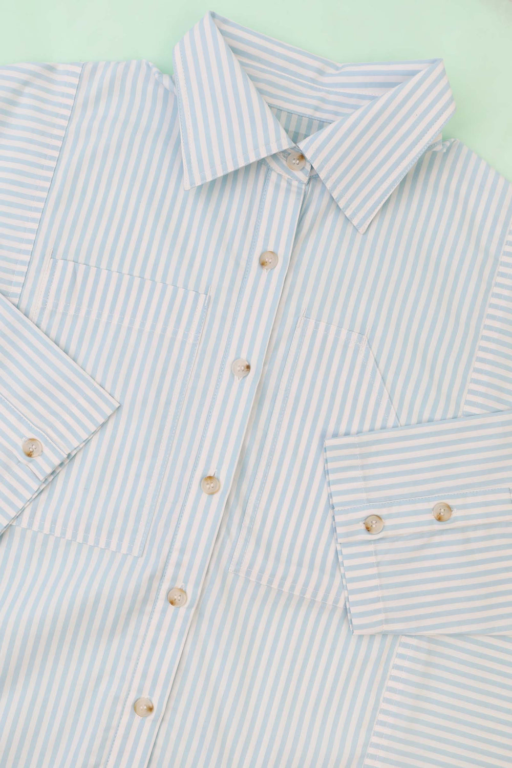 Ruskin Shirt Sky Stripe