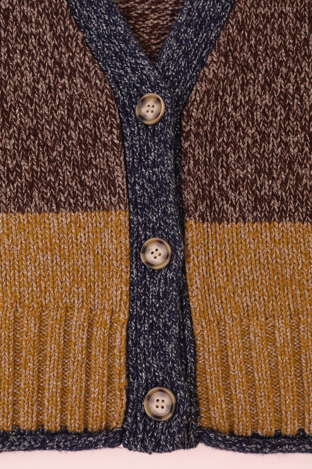 Tobin Vest Choc Mustard