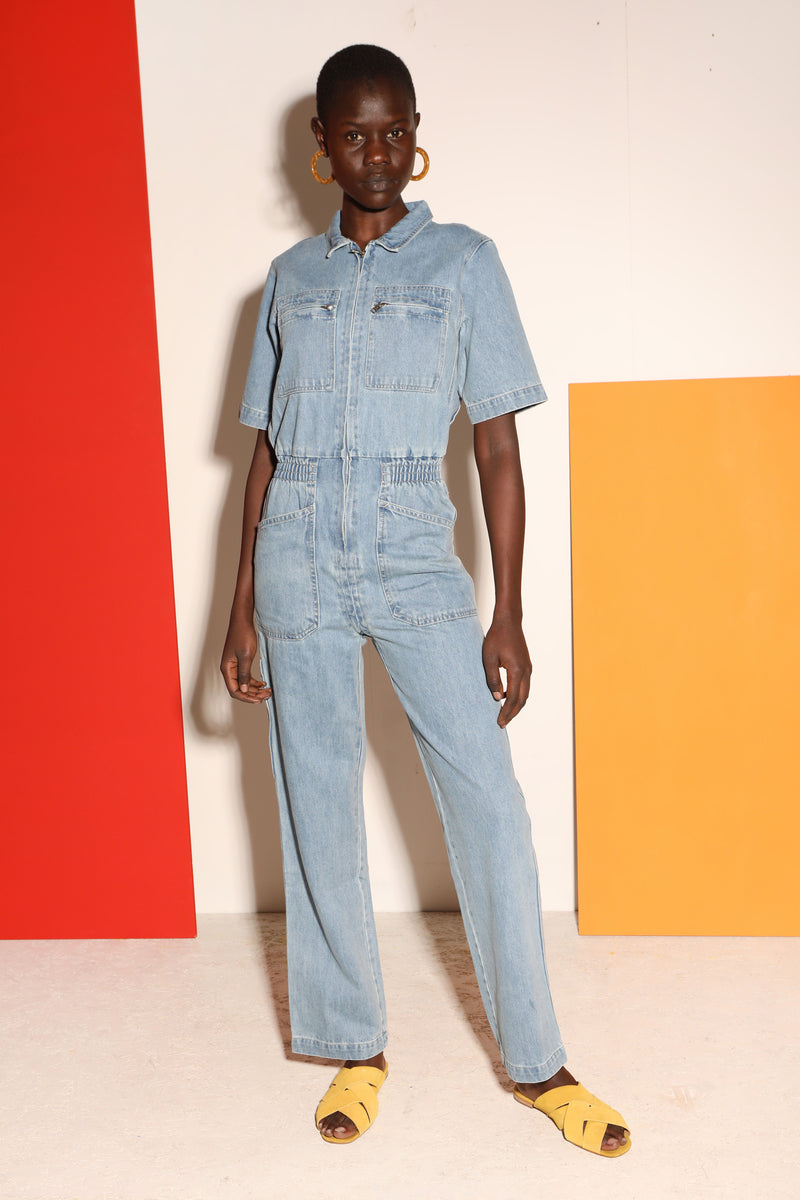 Danny Boilersuit Mid Blue