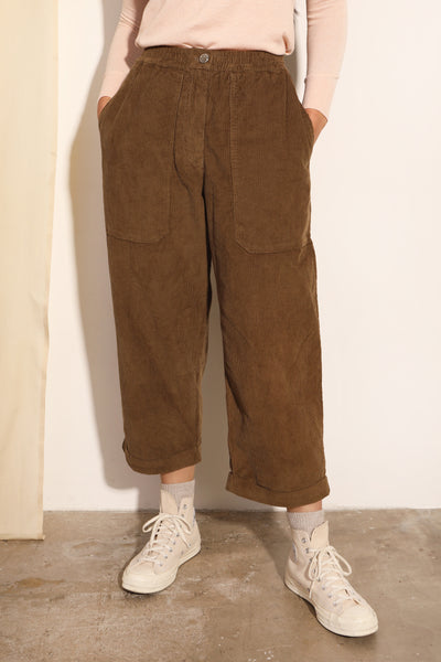 Beckett Trouser Crop Olive