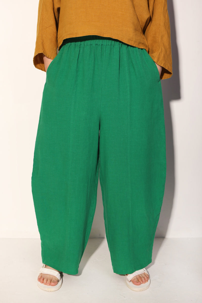 Basic Linen Trouser Grass