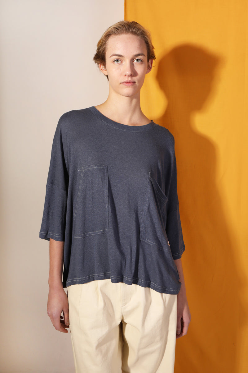 Hamish Top Navy