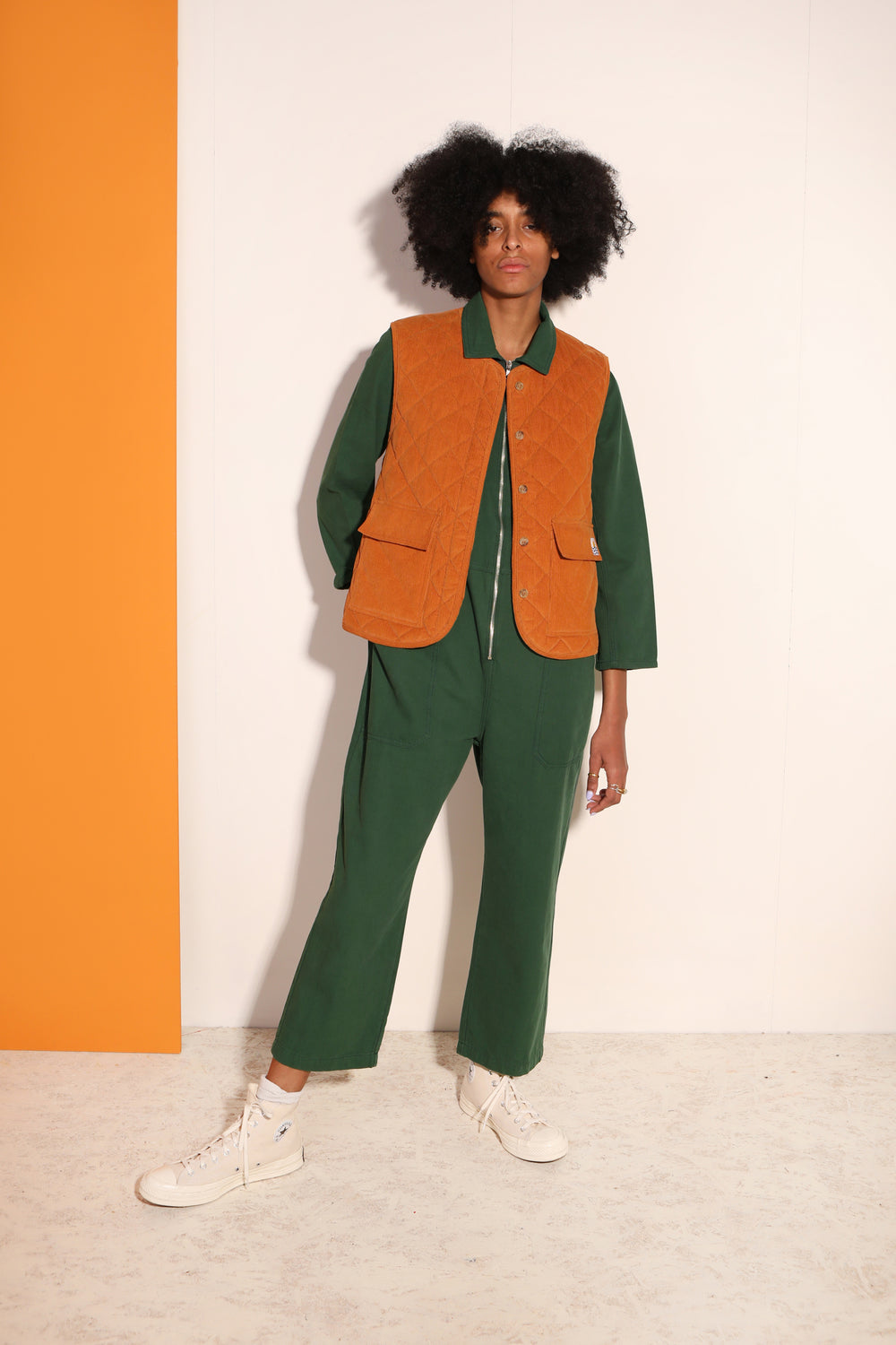 Dominic Boilersuit Forest Green