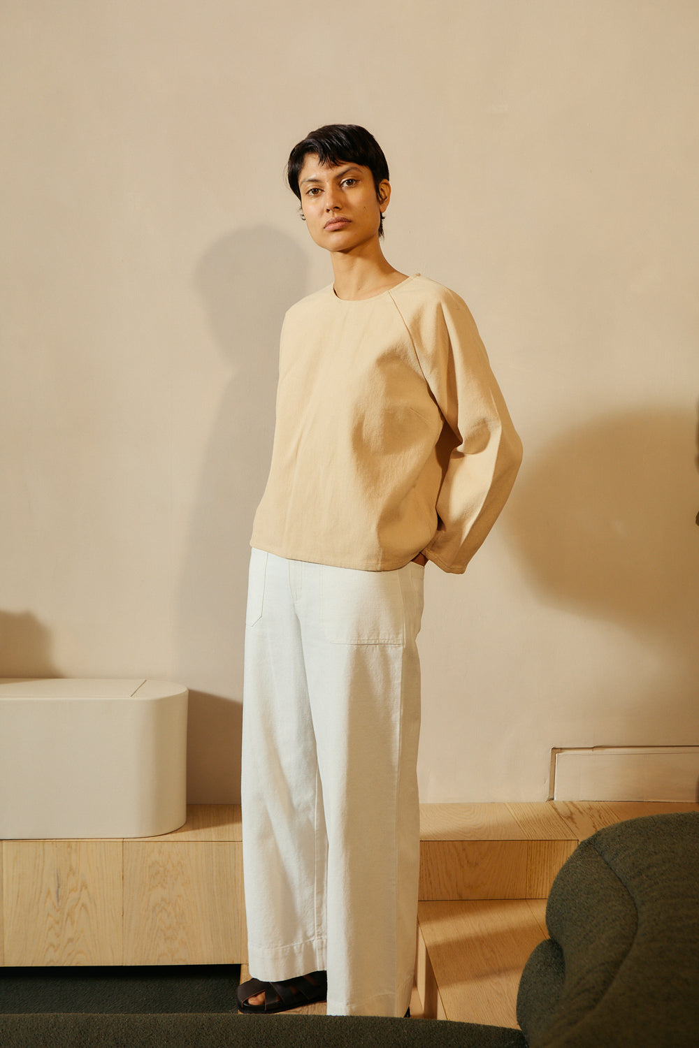 CARPENTER TROUSER ECRU