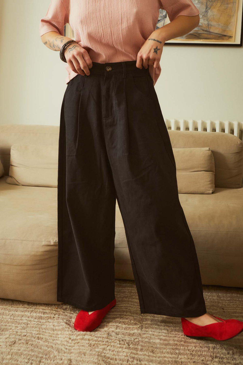 Mason Trouser Black