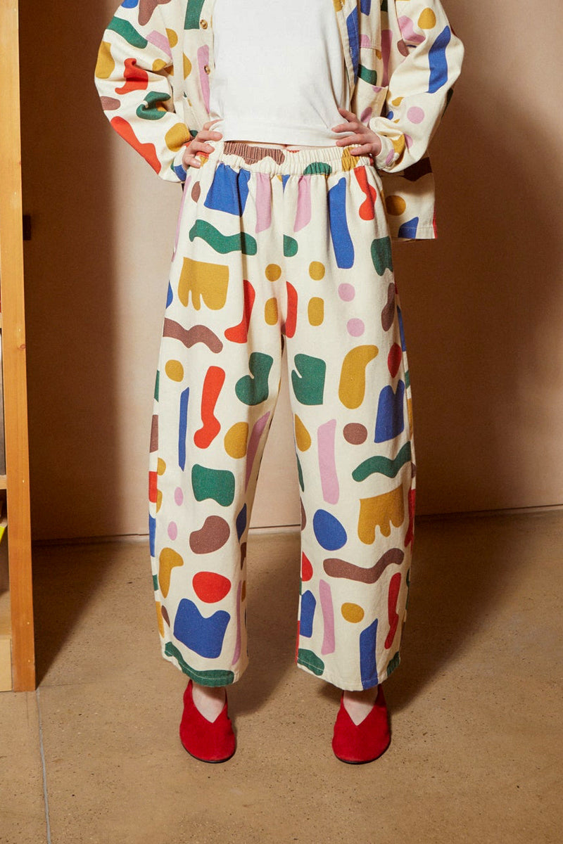 Graham Trouser Palette Print