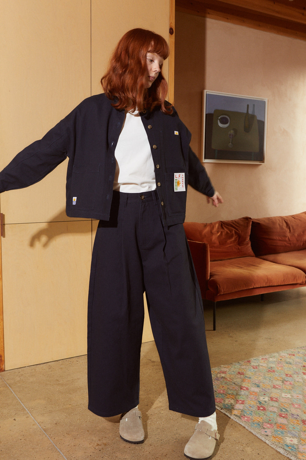 Mason Trouser Navy