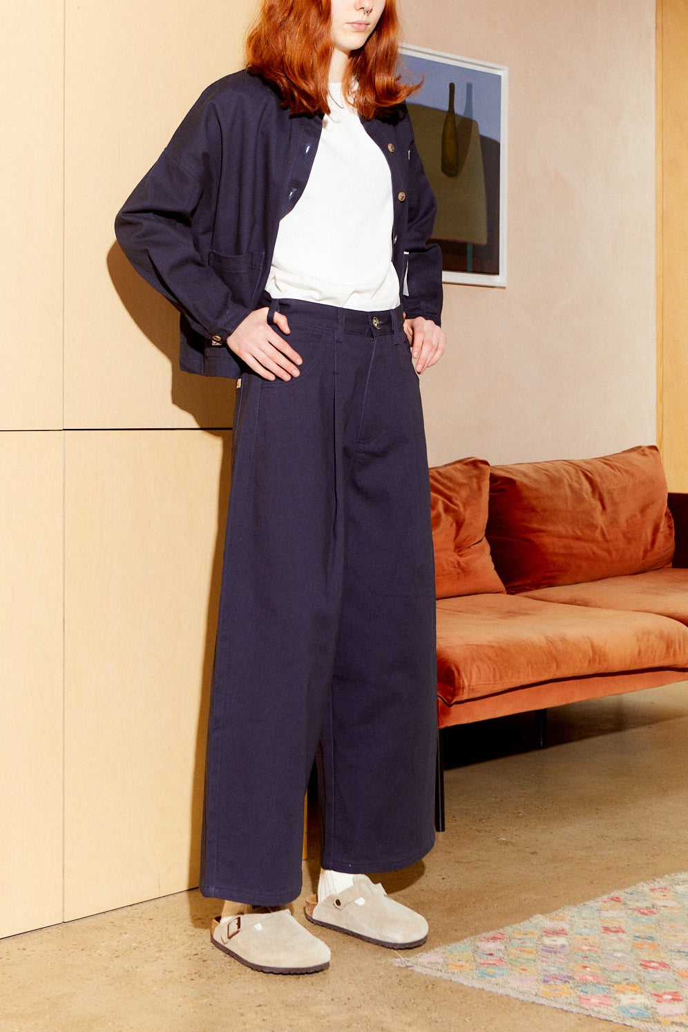 Mason Trouser Navy