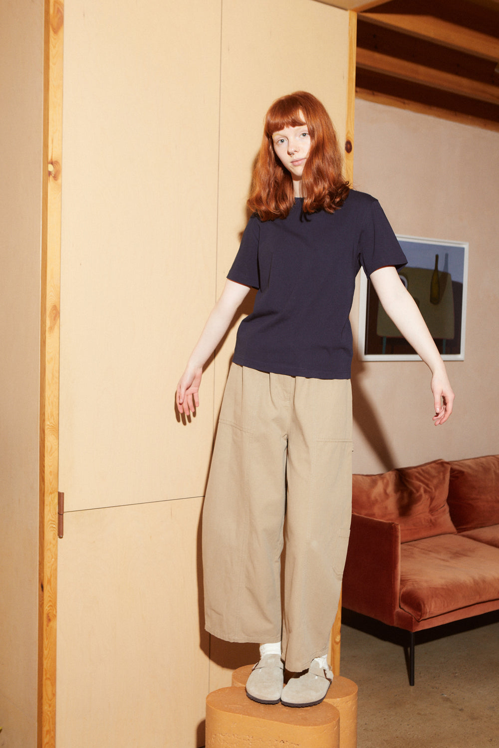 Kaleb Trouser Stone