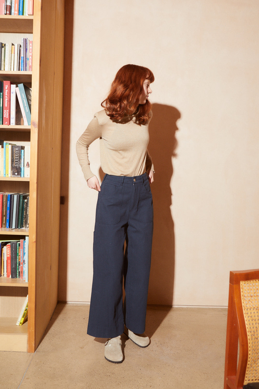 Carpenter Trouser Ink Blue