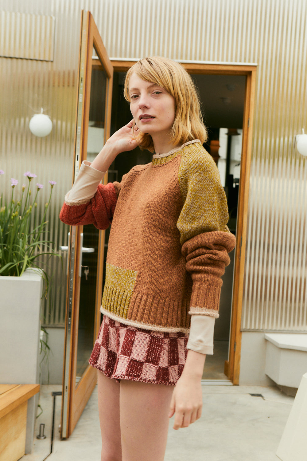 Monty Knit Wheat