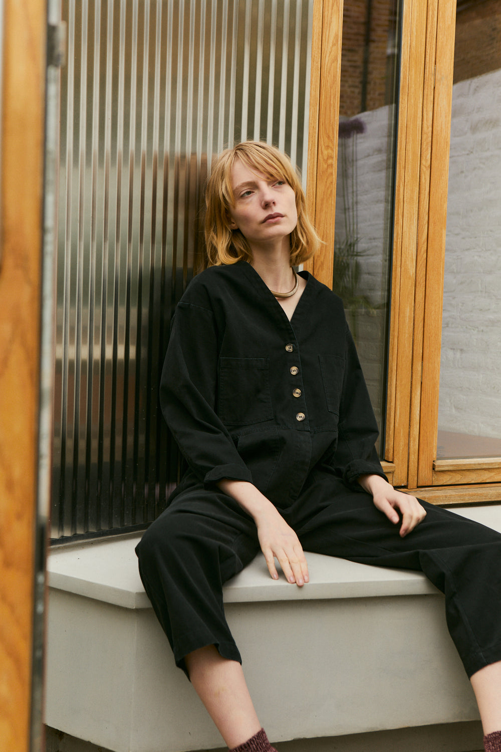 Hollis Boilersuit Black