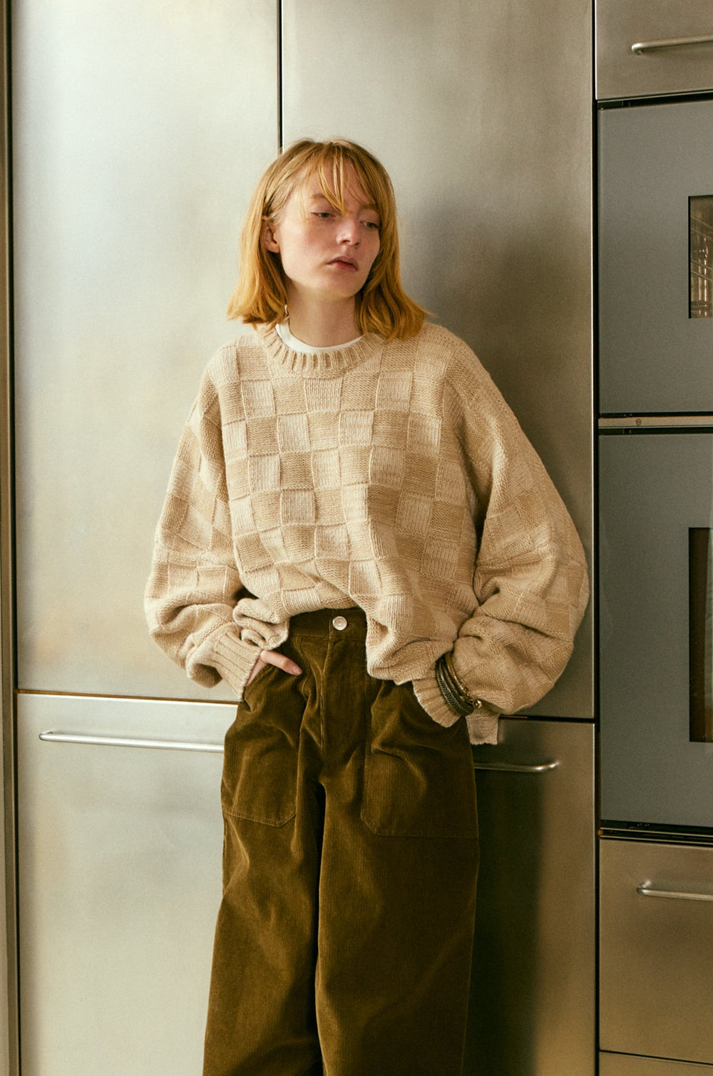 Dixon Knit Jumper Cream