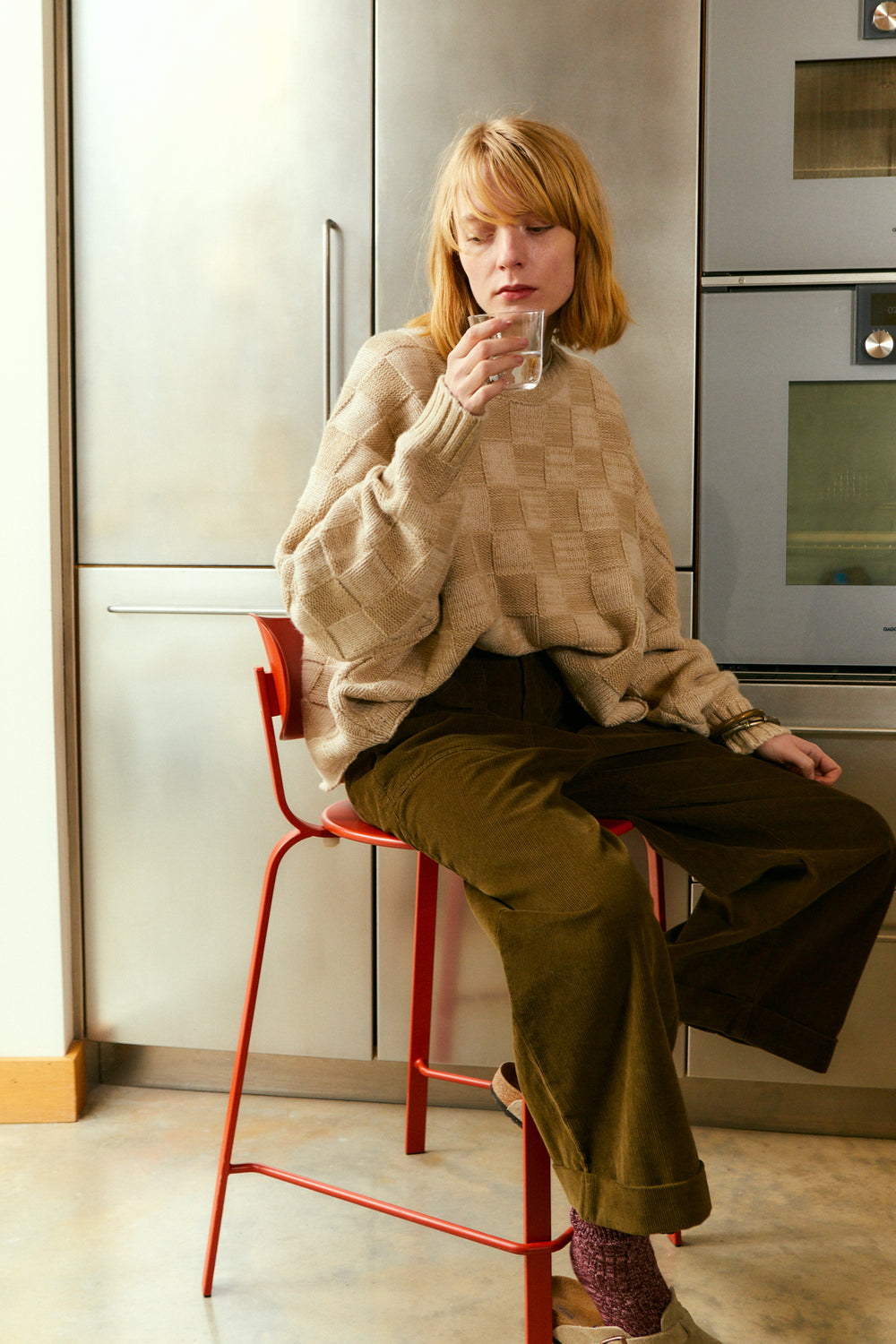 Dixon Knit Jumper Cream