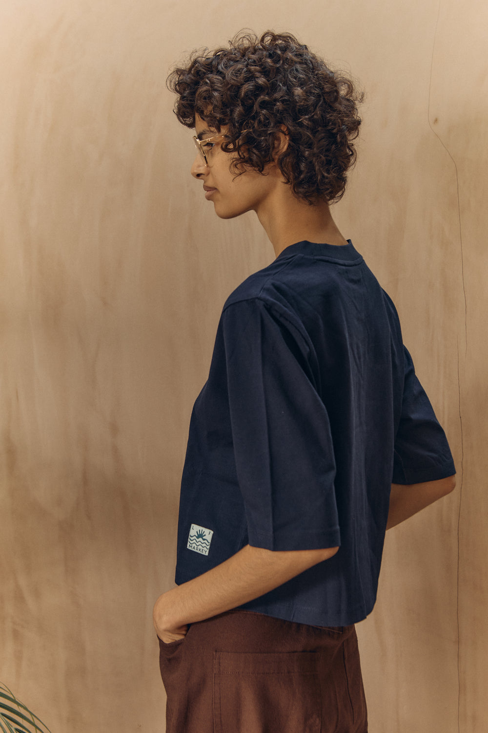 Boxy Tee Navy