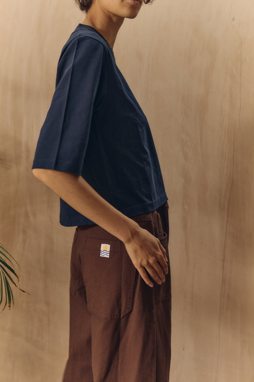 Boxy Tee Navy