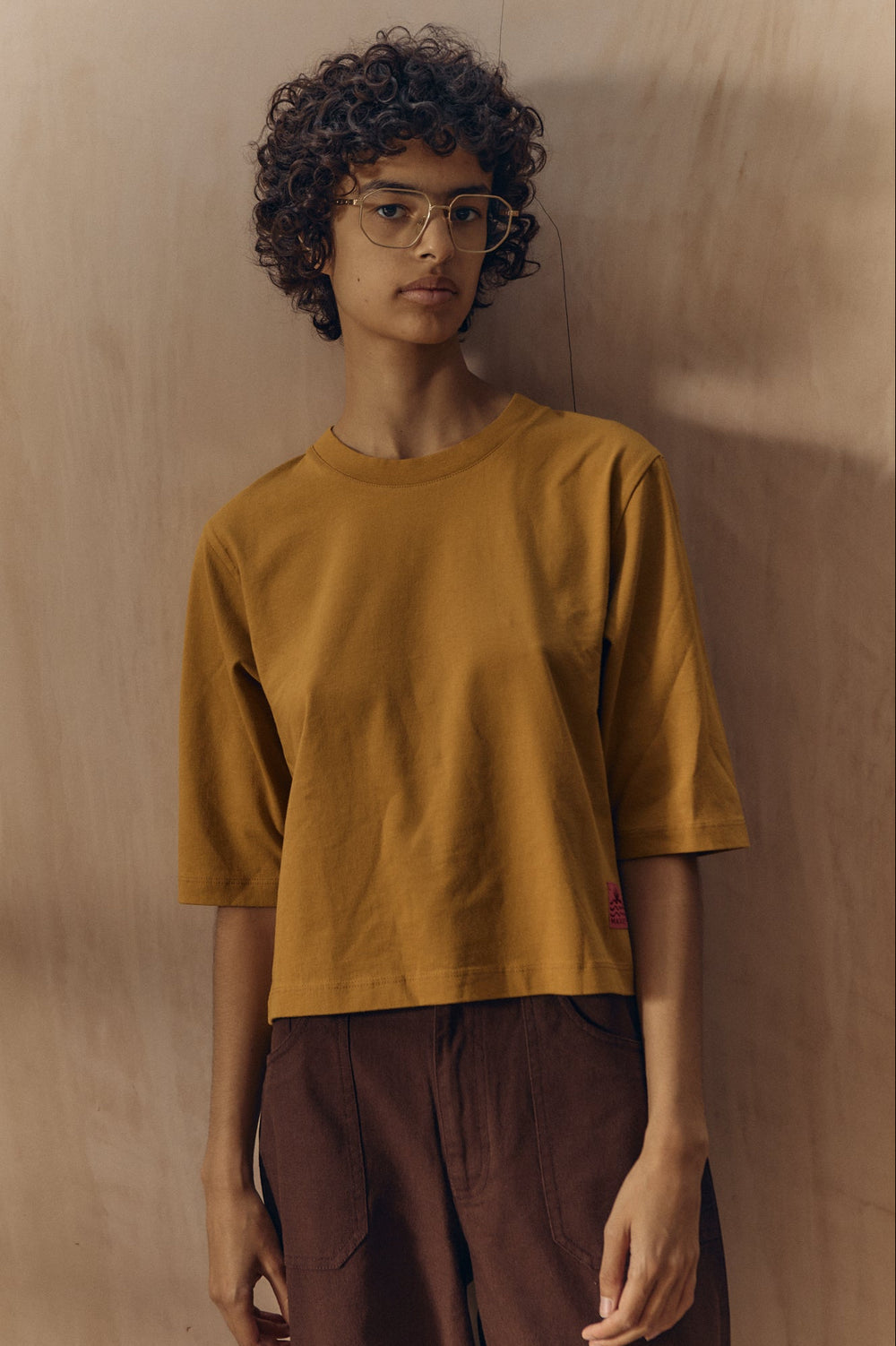Boxy Tee Mustard