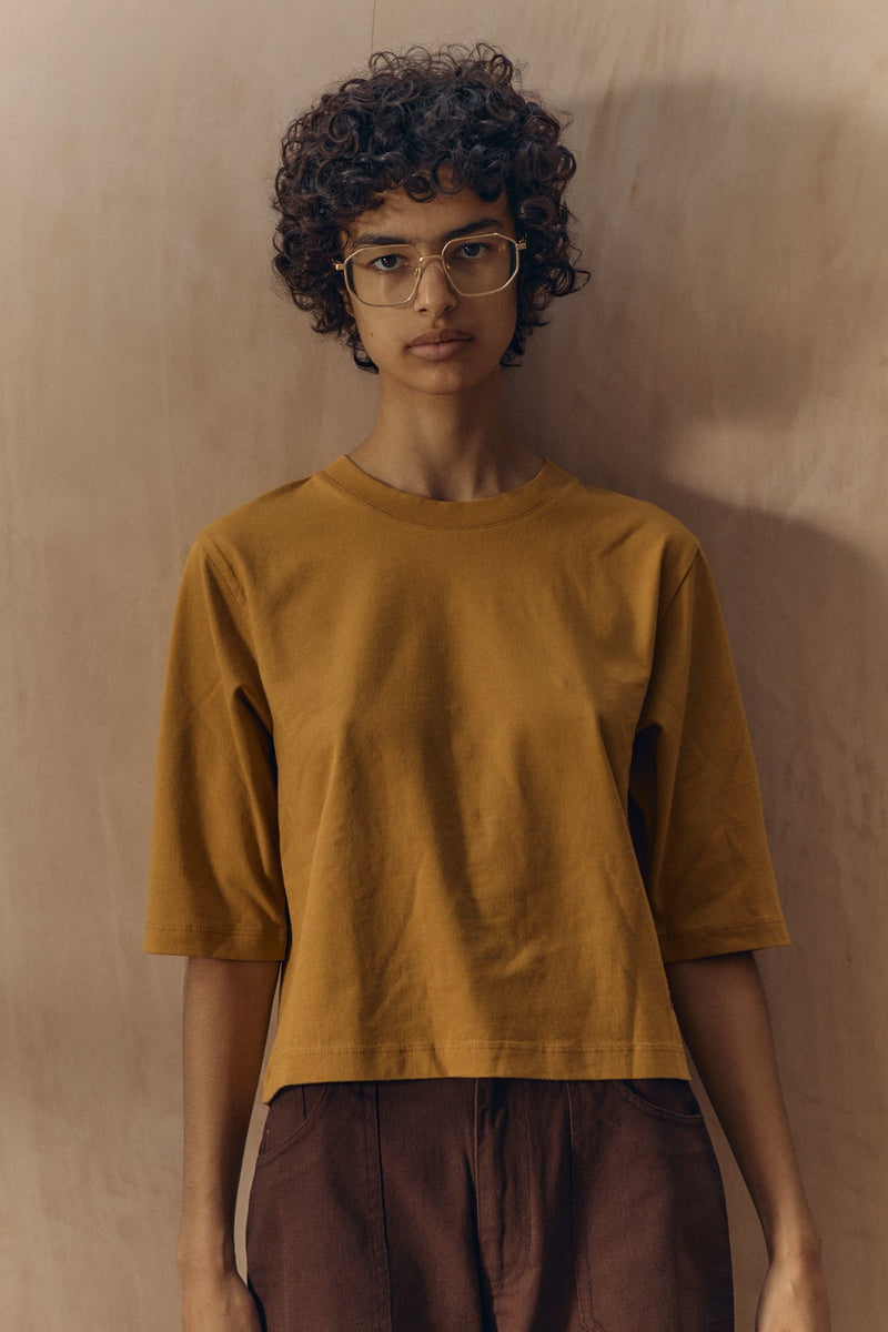 Boxy Tee Mustard