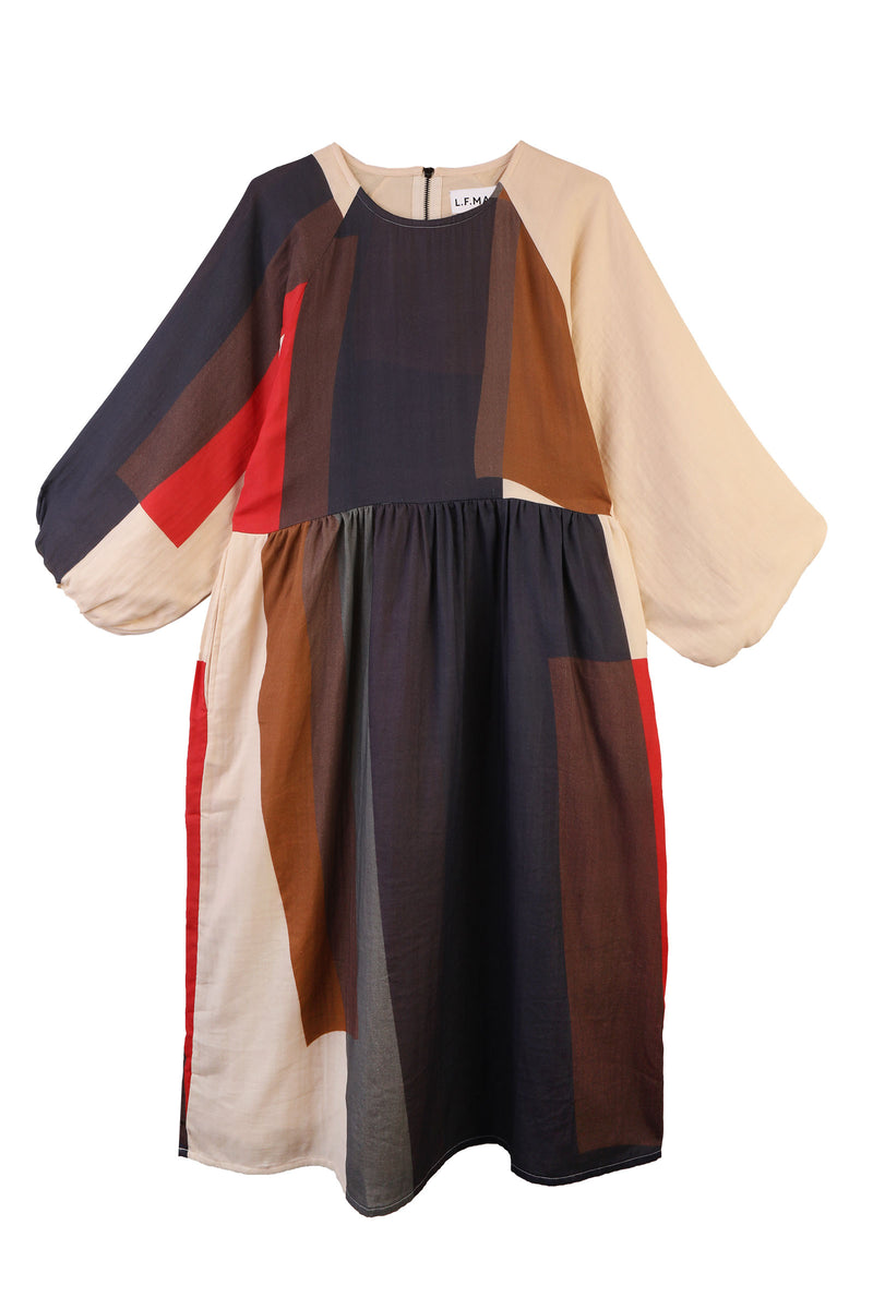 Apollo Dress Canopy Print