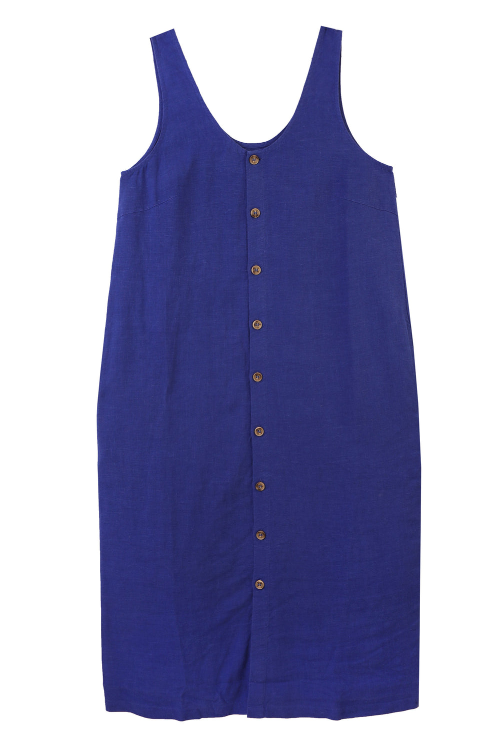 Button Front Slip Cobalt – LF MARKEY