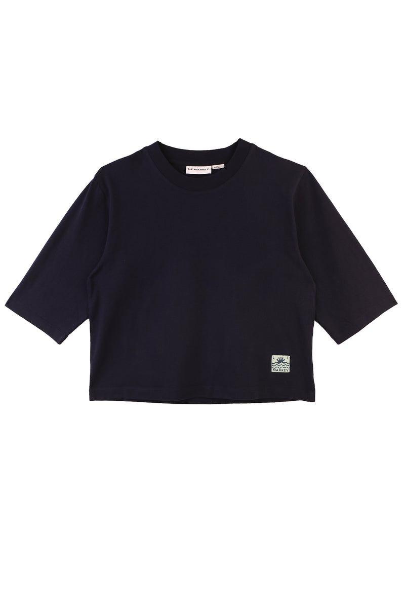 Boxy Tee Navy